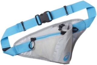 【ASICS/アシックス】 BOTTLE WAISTPACK シルバーxアクアリウム メンズ アシックス